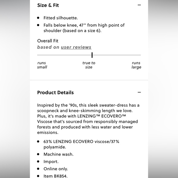 J.Crew Scoopneck midi sweater-dress - Picture 4 of 5